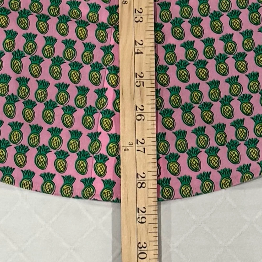 Women’s Talbots Scalloped Pineapple Top Size 4 - Picture 9 of 10